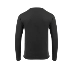 Aclima - WoolTerry 220g Herre Crew Neck // Sort