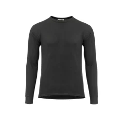 Aclima - WoolTerry 220g Herre Crew Neck // Sort