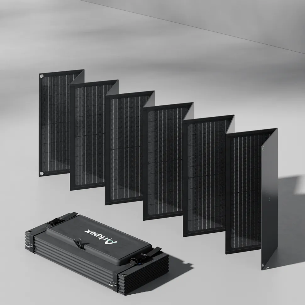 Arkpax - Solar Panel 200W Foldbart Solcellepanel