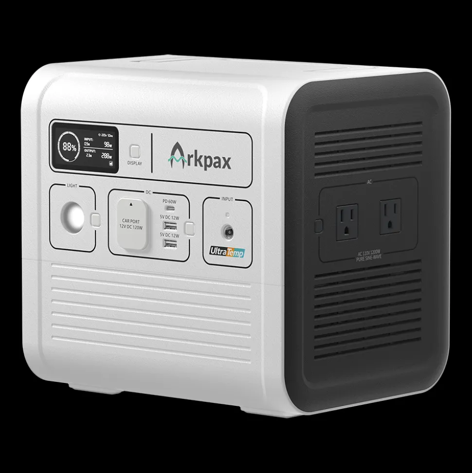 Arkpax - Titan 1200W Transportabel Power Station