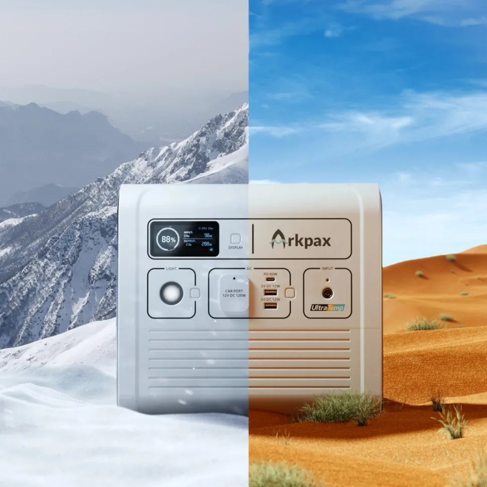 Arkpax - Titan 1200W Transportabel Power Station