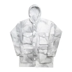 Arktis - Combat Smock Kampjakke (Hvid m. mønster) Str. XS (OUTLET)