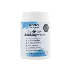BioCool - CleanWater Purify Vandrensningstabletter (250 stk)
