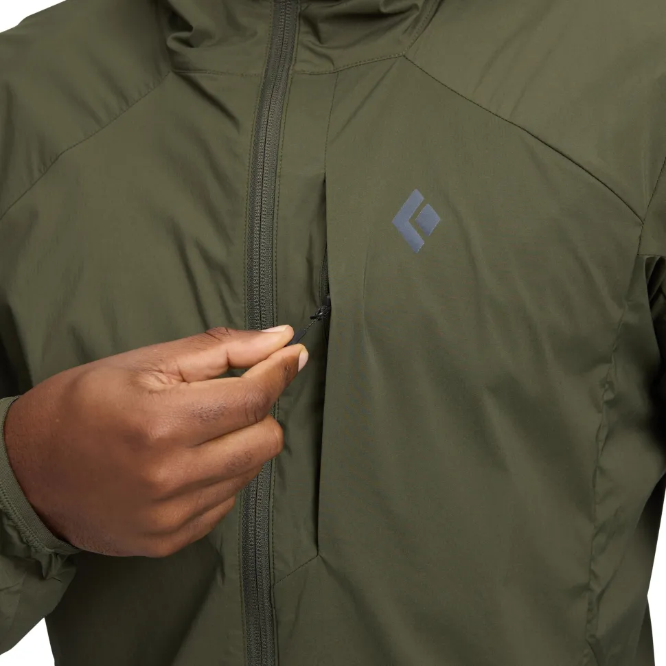 Black Diamond - Alpine Start Let Softshell Herre Jakke // Dark Moss