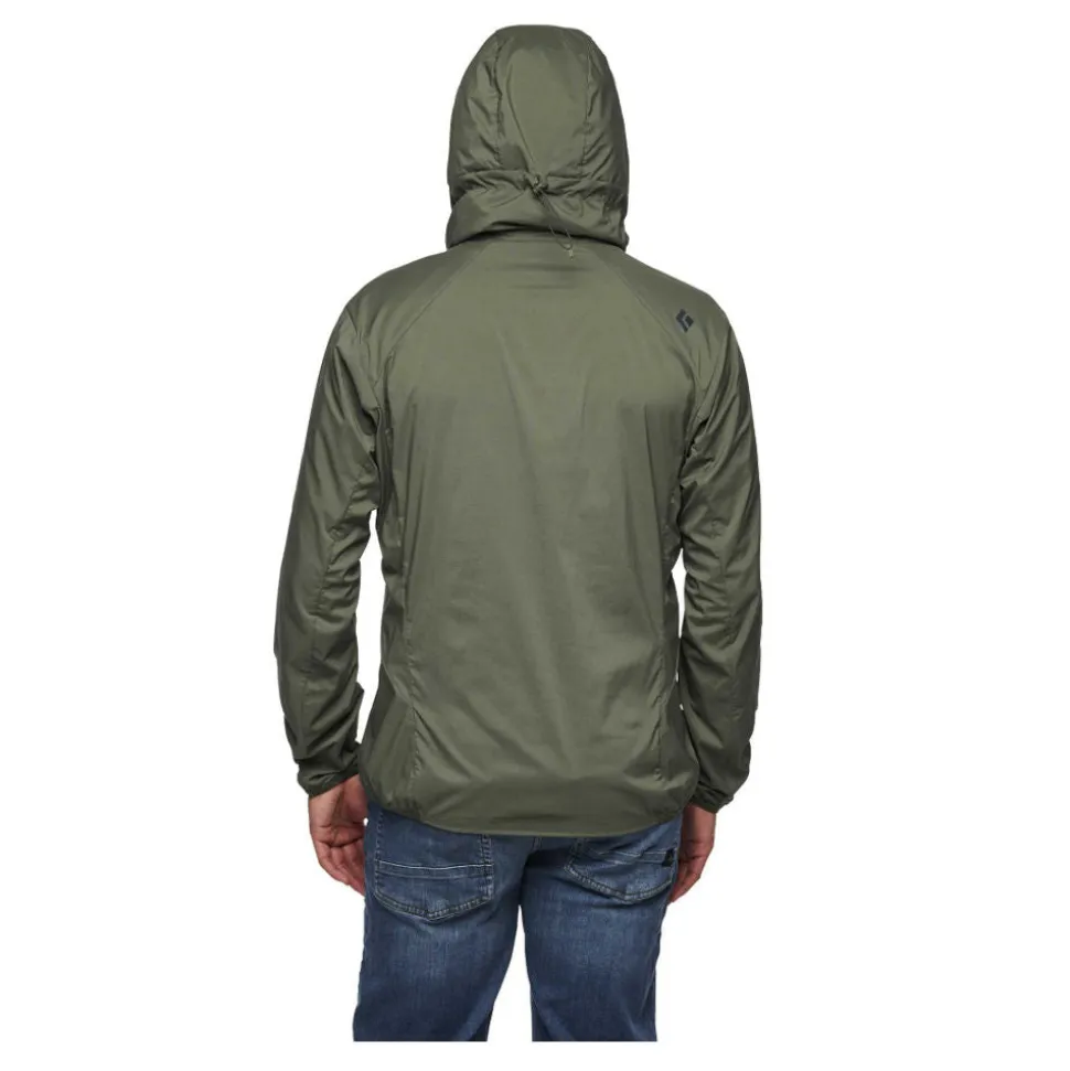 Black Diamond - Alpine Start Herre Hoodie // Olivengrøn