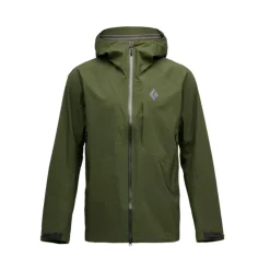 Black Diamond - HIGHLINE STRETCH Regnjakke // Dark Moss