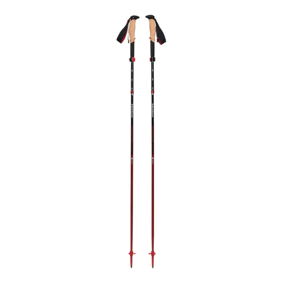 Black Diamond - Pursuit FLZ Vandrestave 2 stk Sort/orange