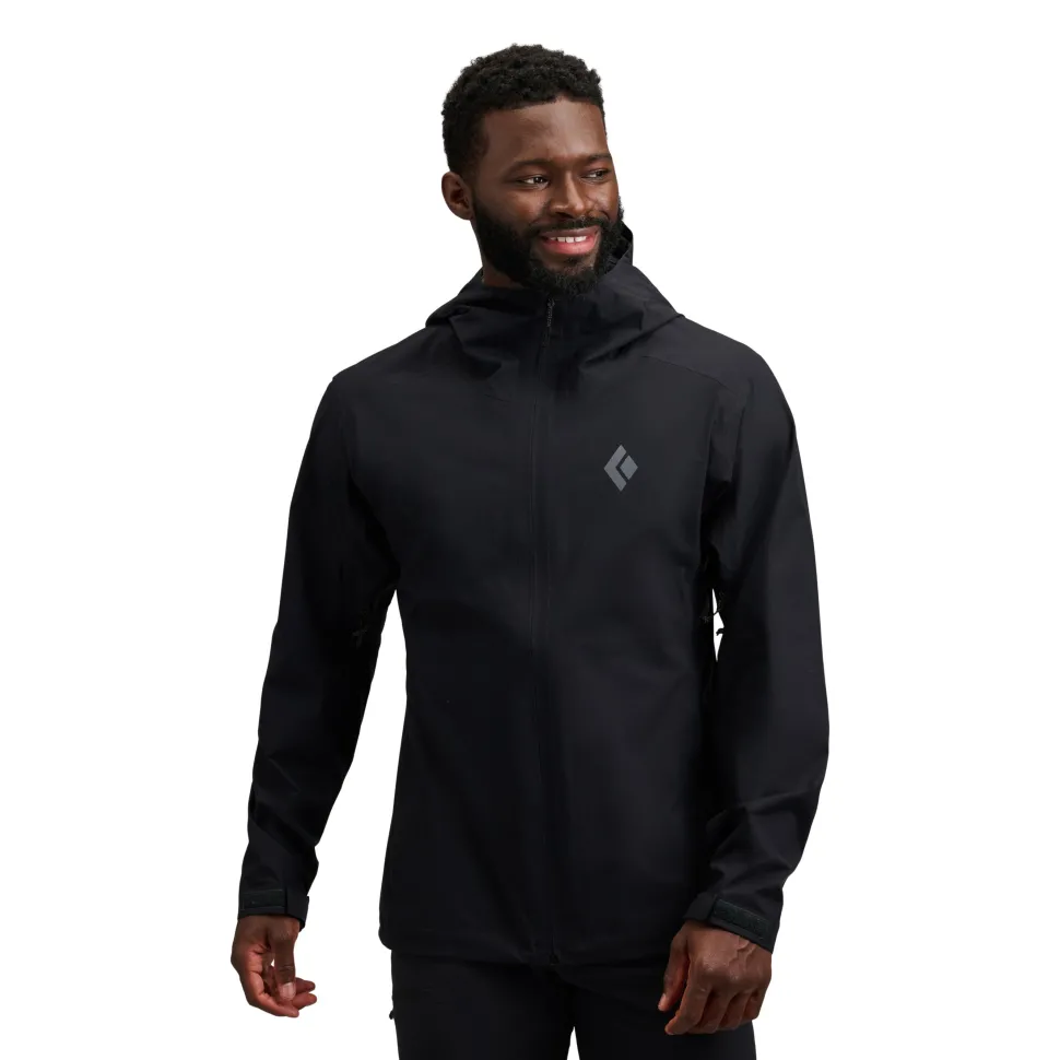 Black Diamond - Strataline Stretch Skaljakke Herre // Sort