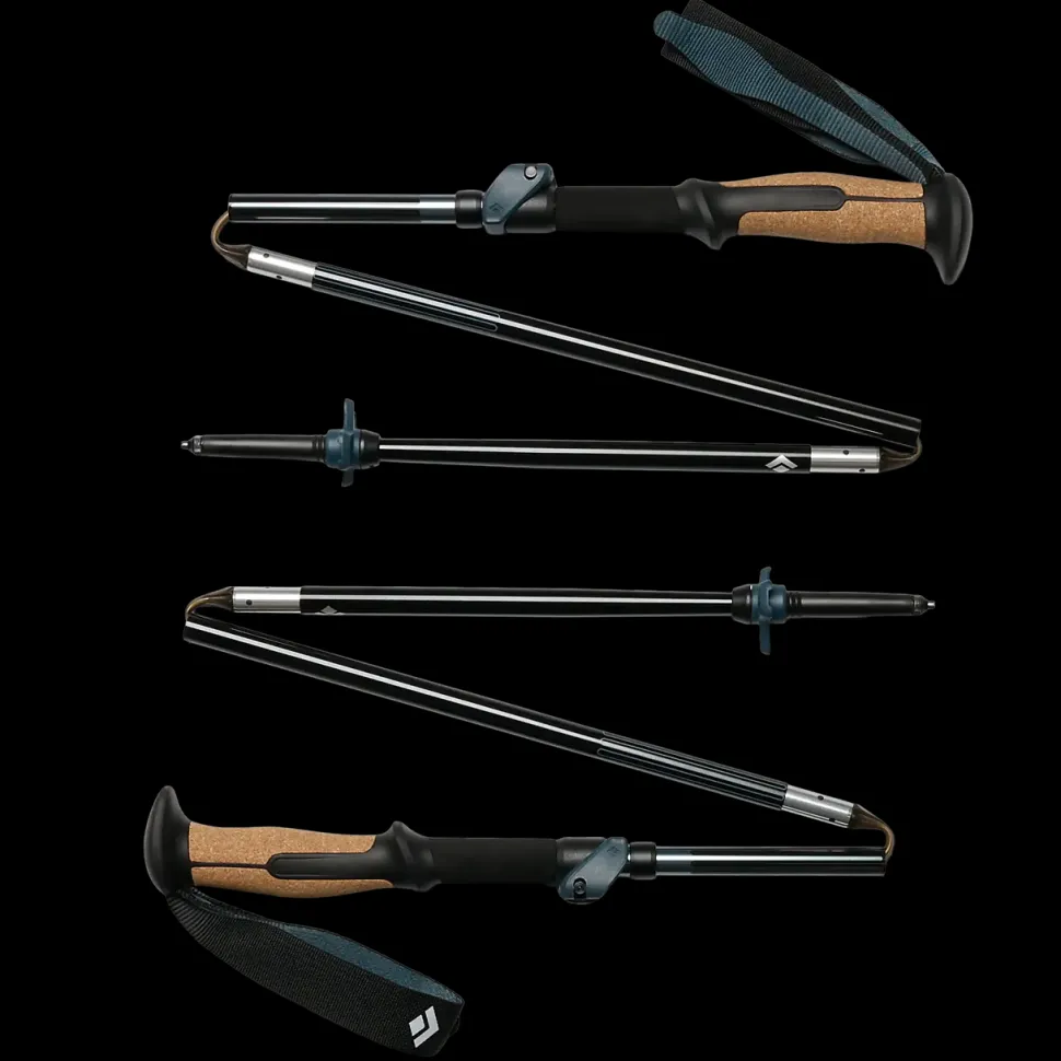 Black Diamond - Trail Vista FLZ Vandrestave // Midnight Blue