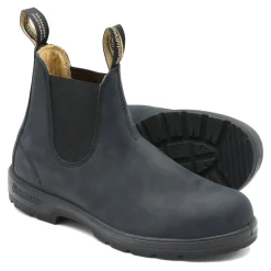 Blundstone - 587 Classic Rustic Black Chelsea Støvler