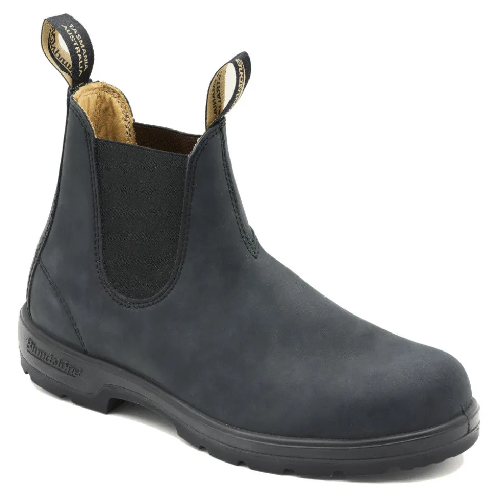 Blundstone - 587 Classic Rustic Black Chelsea Støvler
