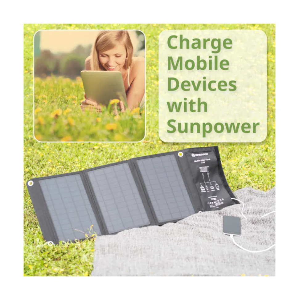 Bresser - Mobile Solar Solcellepanel 21W