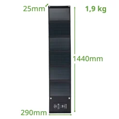 Bresser - Mobile Solar Solcellepanel 40W