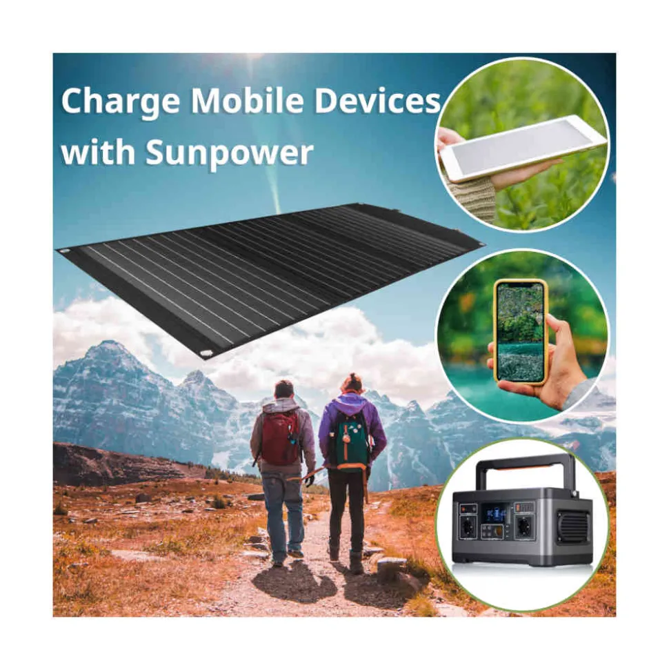 Bresser - Mobile Solar Solcellepanel 90W