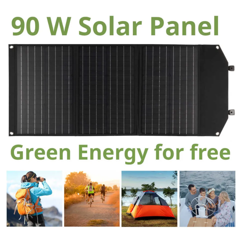 Bresser - Mobile Solar Solcellepanel 90W