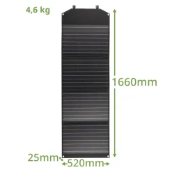 Bresser - Mobile Solar Solcellepanel 120W
