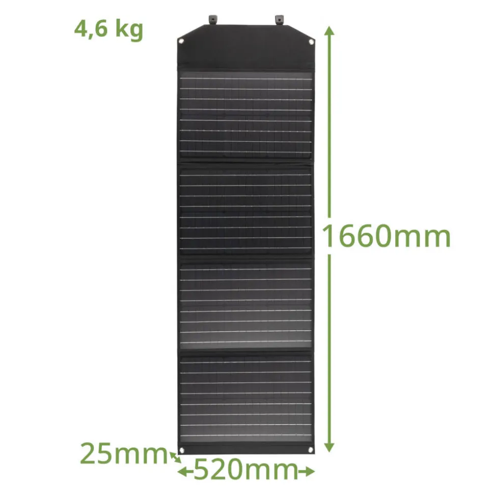 Bresser - Mobile Solar Solcellepanel 120W