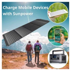 Bresser - Mobile Solar Solcellepanel 120W