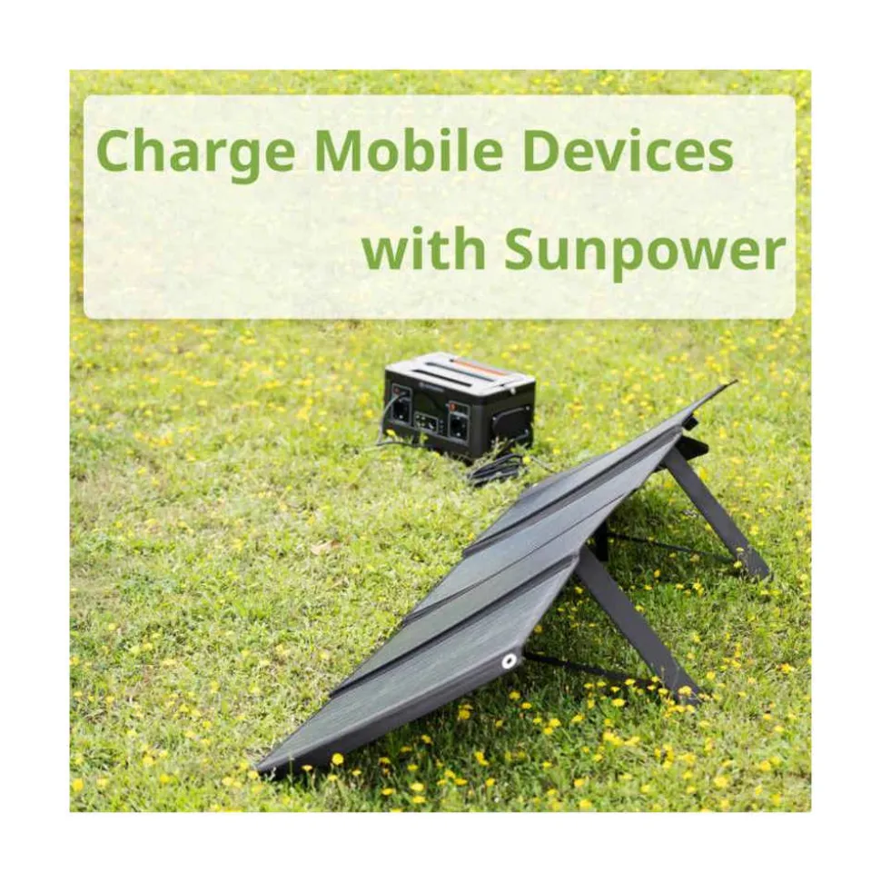 Bresser - Mobile Solar Solcellepanel 120W