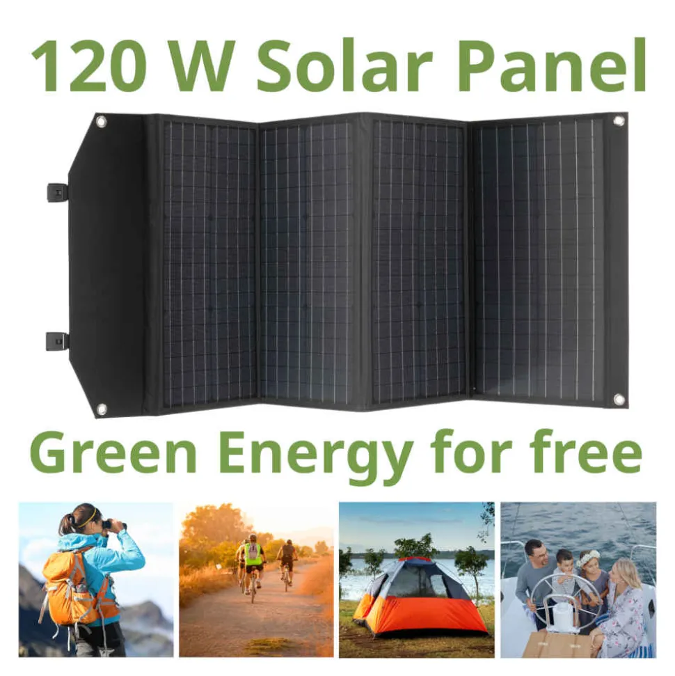 Bresser - Mobile Solar Solcellepanel 120W