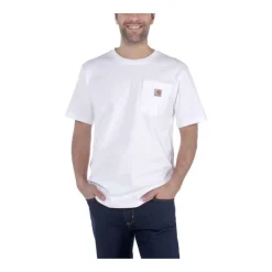 Carhartt - K87 Herre T-shirt // Hvid