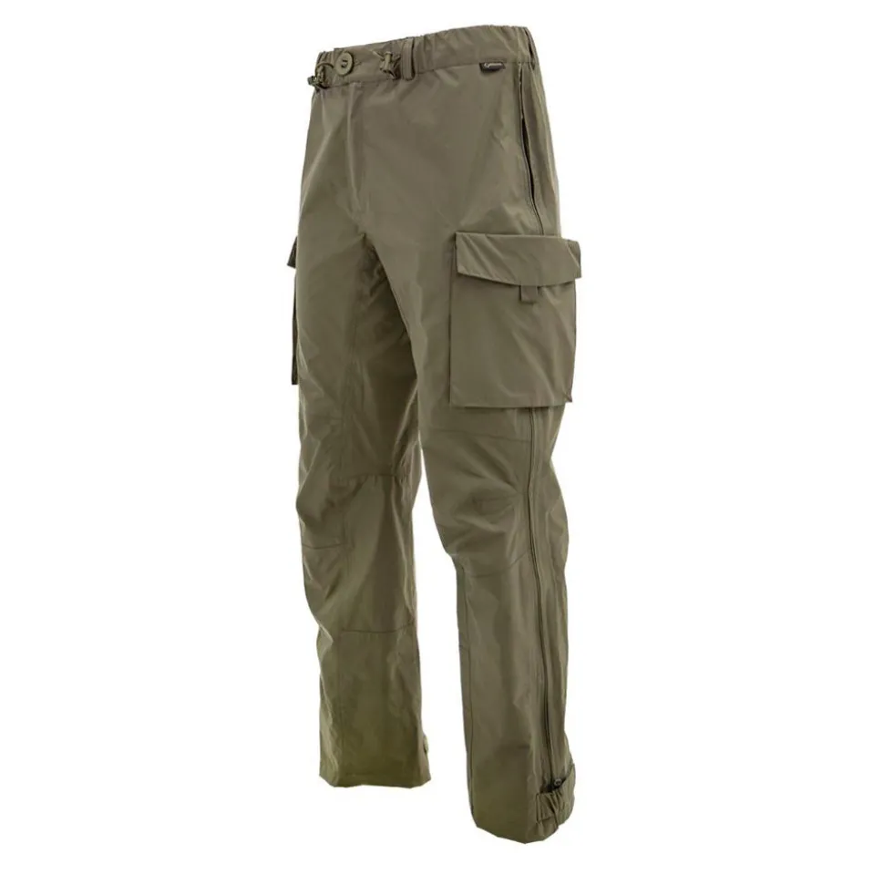 Carinthia - TRG GORE-TEX Regnbukser // Olivengrøn