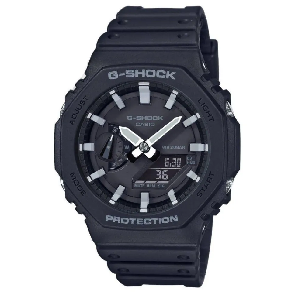 Casio - G-Shock GA-2100-1AER Sort / Grå