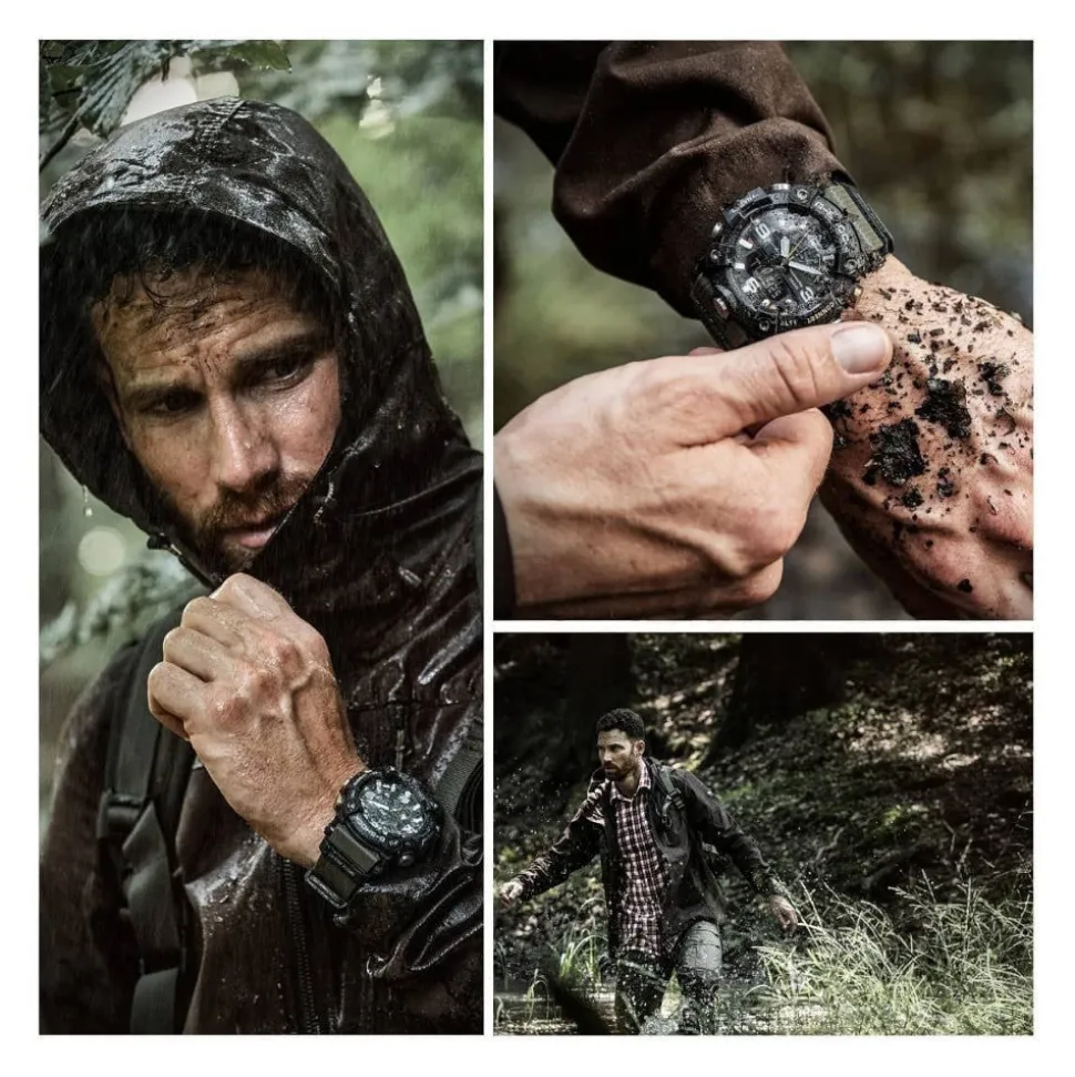 Casio - G-Shock Premium Mudmaster GG-B100-1A3ER Olivengrøn