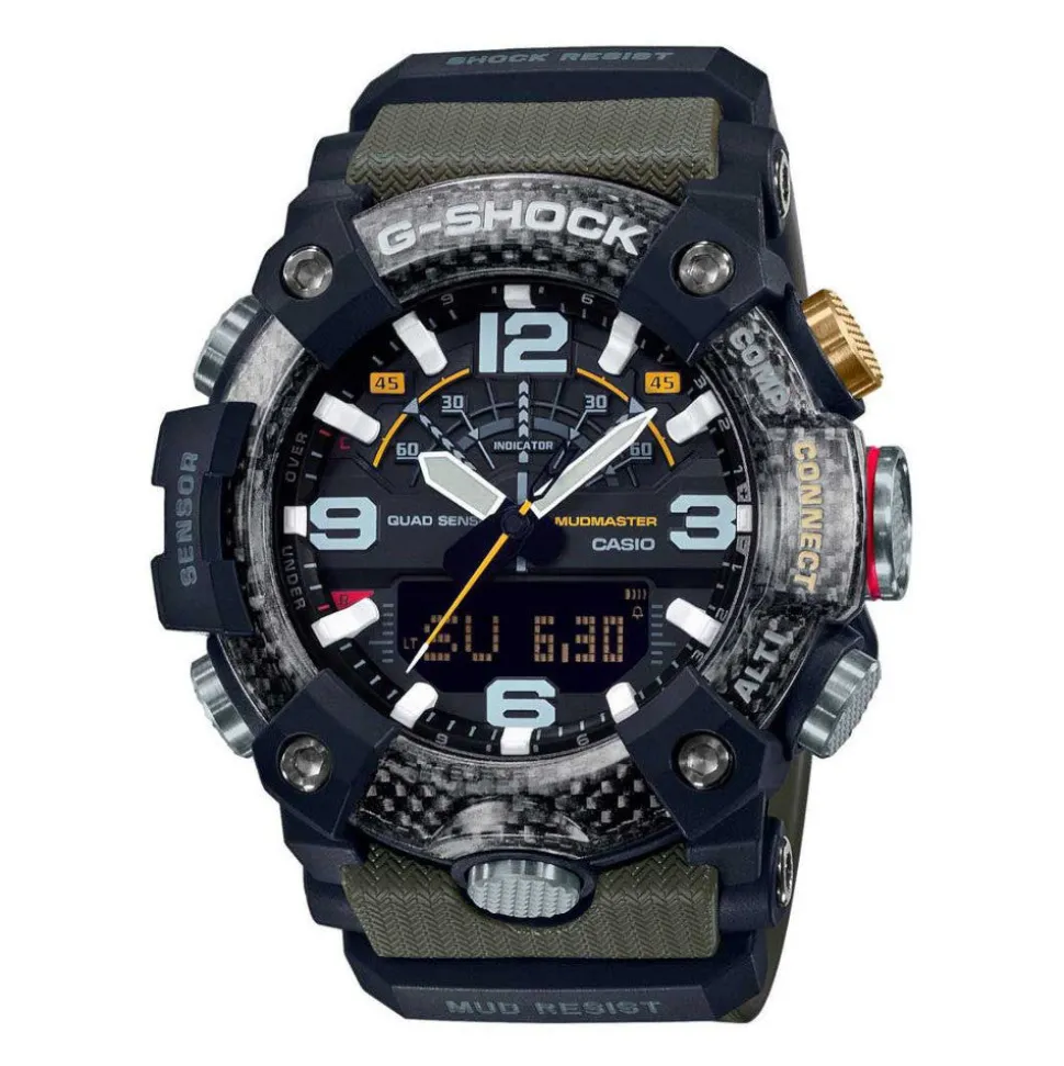 Casio - G-Shock Premium Mudmaster GG-B100-1A3ER Olivengrøn