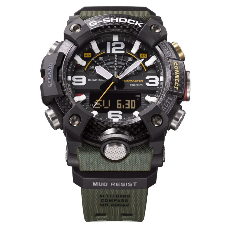 Casio - G-Shock Premium Mudmaster GG-B100-1A3ER Olivengrøn