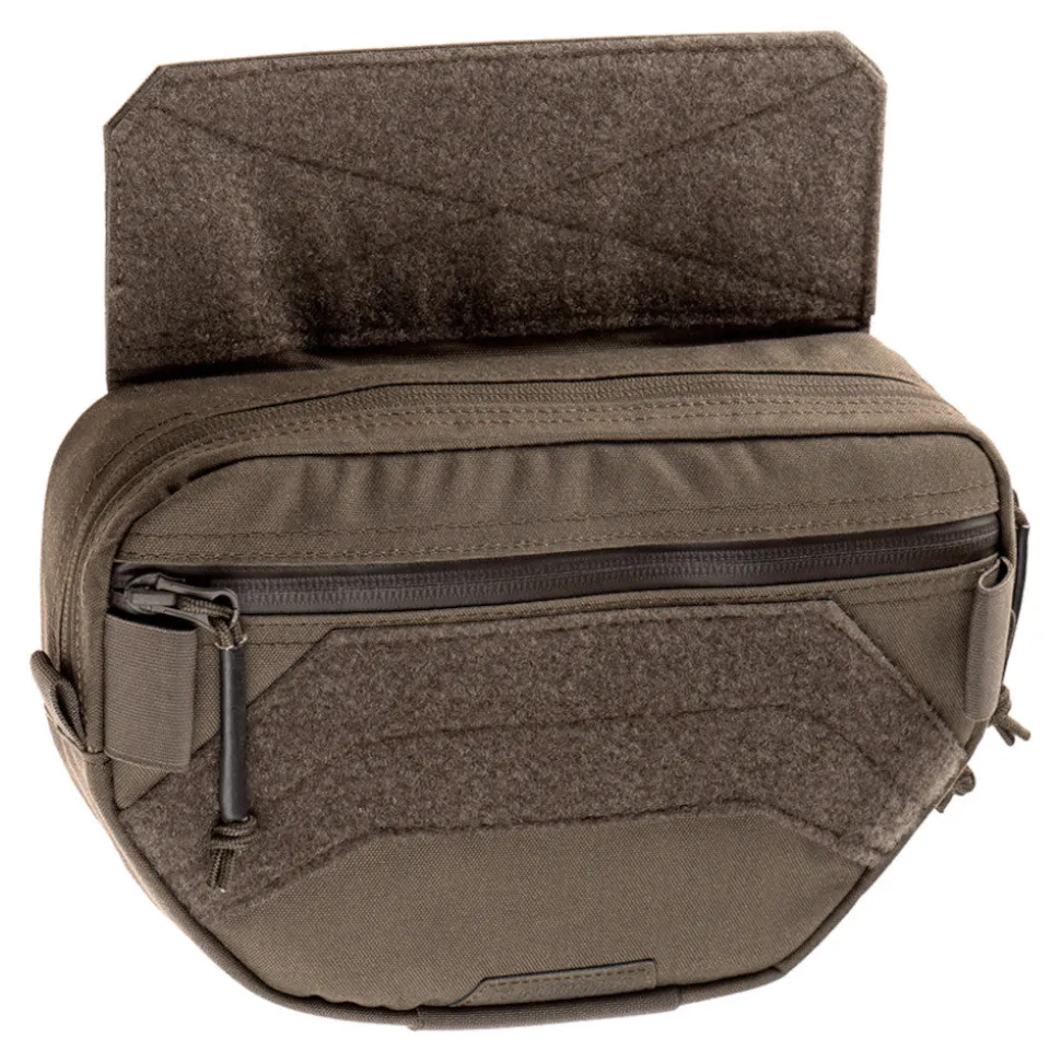 ClawGear - Drop Down Velcro Utility Pouch // Olivengrøn