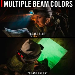 Coast - RL35R Genopladelig Pandelampe Med Stemmestyring 1100 Lumen