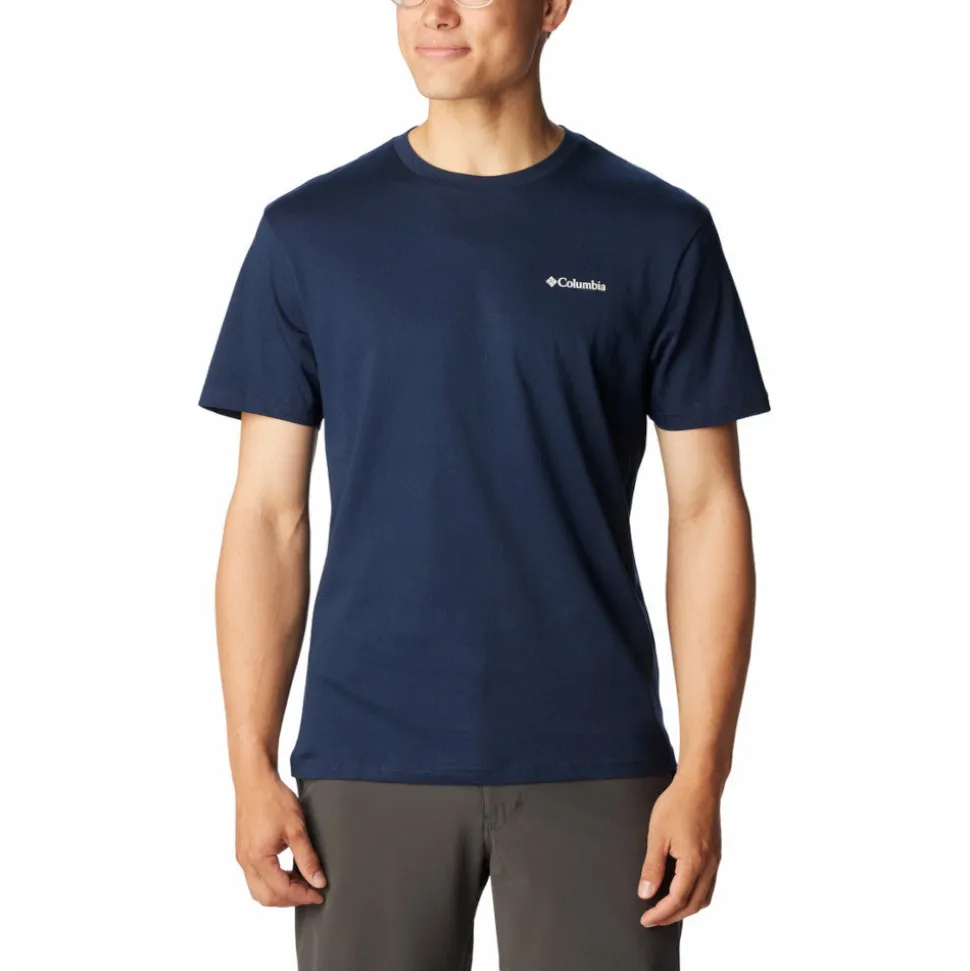 Columbia - Basic Logo Herre T-shirt // Navy