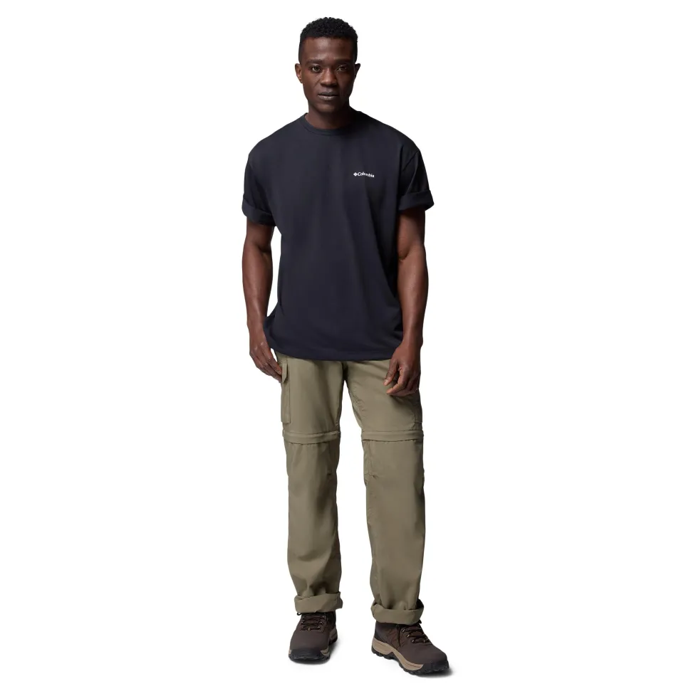 Columbia - Cedar Trail Back Graphic T-shirt // Sort