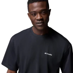 Columbia - Cedar Trail Back Graphic T-shirt // Sort