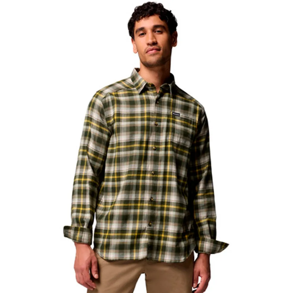 Columbia - Cornell Woods Flannel Langærmet Herre Skjorte // Greenscape