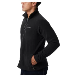 Columbia - Fast Trek II Full Zip Herre Fleece // Sort