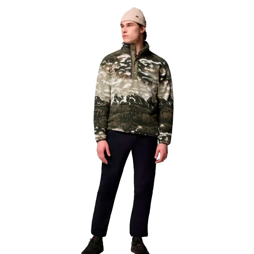 Columbia - Helvetia II Printed Half Snap Fleece Pullover // Safari Sisters