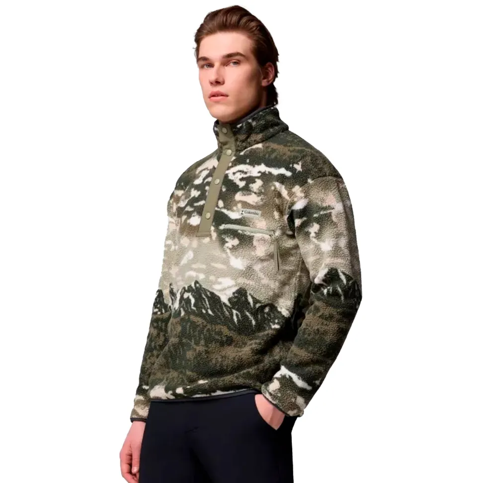Columbia - Helvetia II Printed Half Snap Fleece Pullover // Safari Sisters