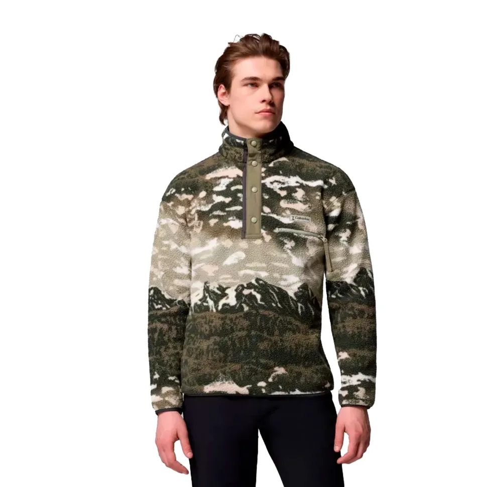 Columbia - Helvetia II Printed Half Snap Fleece Pullover // Safari Sisters