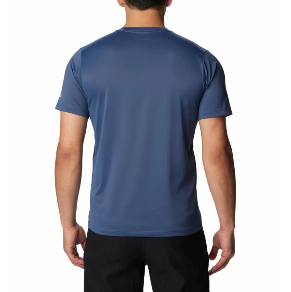 Columbia - Hike Graphic SS Herre T-shirt // Blå