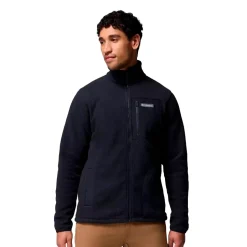 Columbia - Jasper Ridge Pebbled Full Zip Herre fleece // Sort