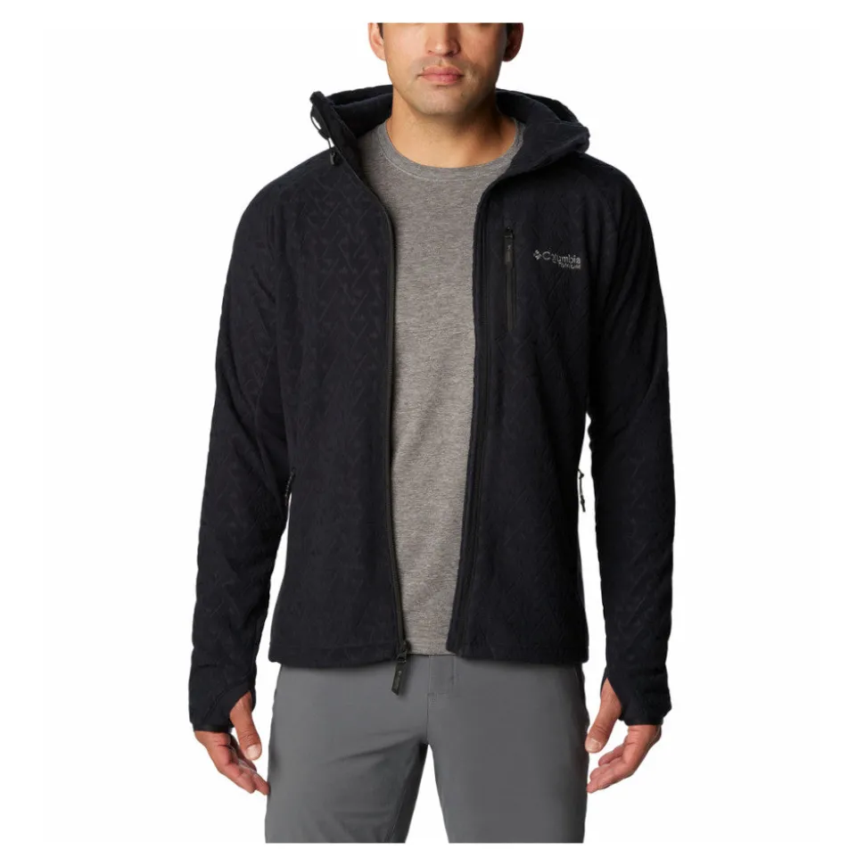 Columbia - Titan Pass 3.0 Herre Fleece m. Hætte // Sort
