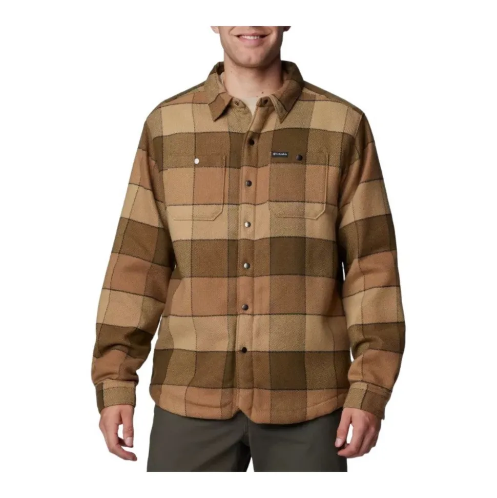 Columbia - Windward II Skjortejakke Herre // Delta Multi Windowpane Check
