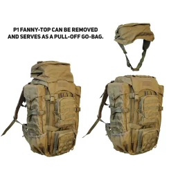 Eberlestock - Terminator Rygsæk 67L // Coyote Brown