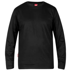 Engel Workwear - Extend Langærmet T-shirt // Sort