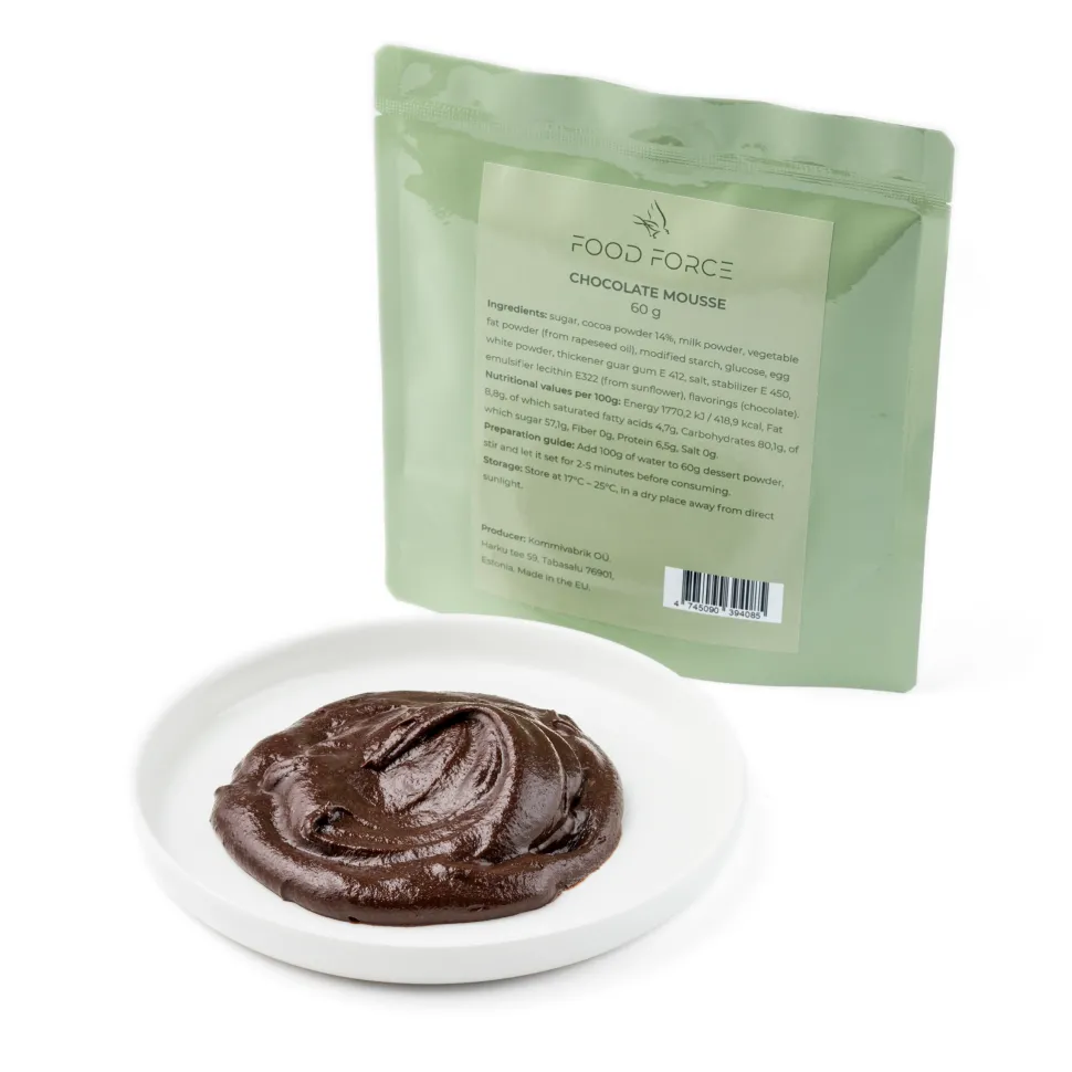 Food Force - Chokolademousse 60 g (229 kcal)
