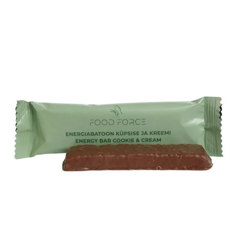Food Force - Cookie & Cream Energibar 50 g (207 kcal)