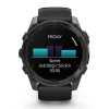 Garmin - Fenix 8 Amoled Smartwatch 51 mm Pebble Grey GPS Ur