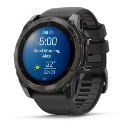 Garmin - Fenix 8 Amoled Smartwatch 51 mm Pebble Grey GPS Ur